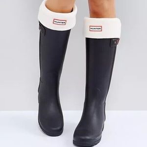 Off-White fleece Hunter boot socks